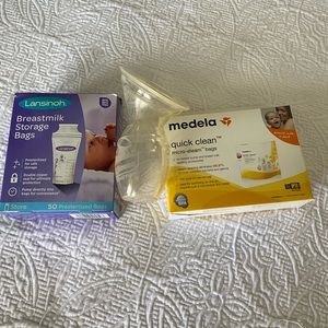 Milk storage and accessories